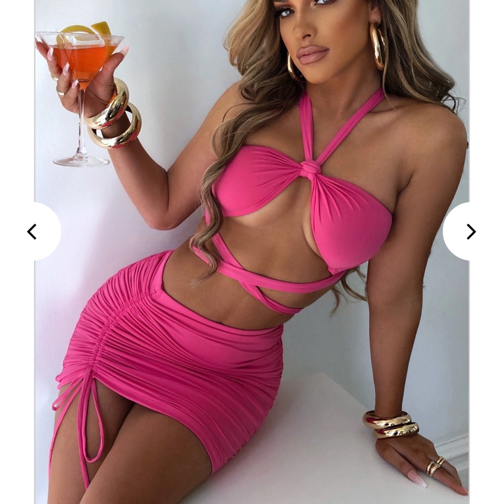 Sira top and skirt set